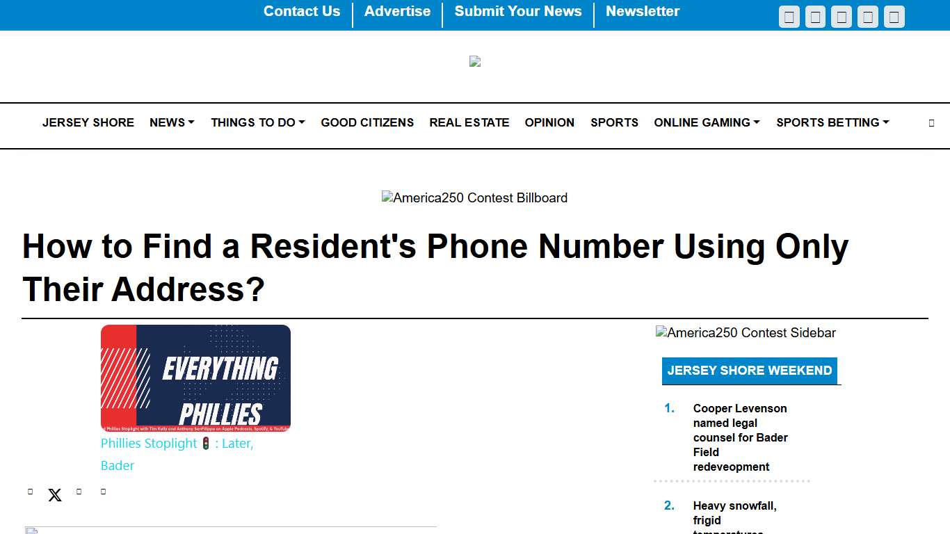 How to Find a Resident's Phone Number Using Only Their Address? - Breaking AC